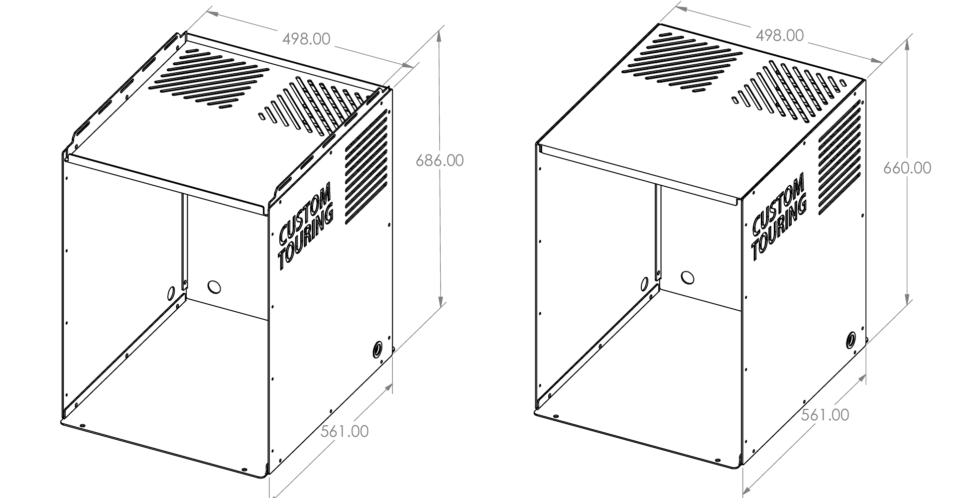 Bushman 85L Fridge Cage